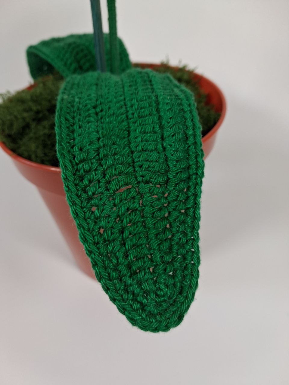 Crochet Pink Orchid