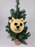 Cat Crochet Christmas Bauble