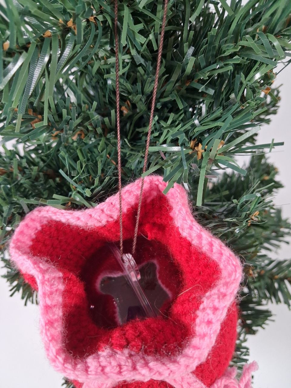 Gift Sack Crochet Christmas Bauble