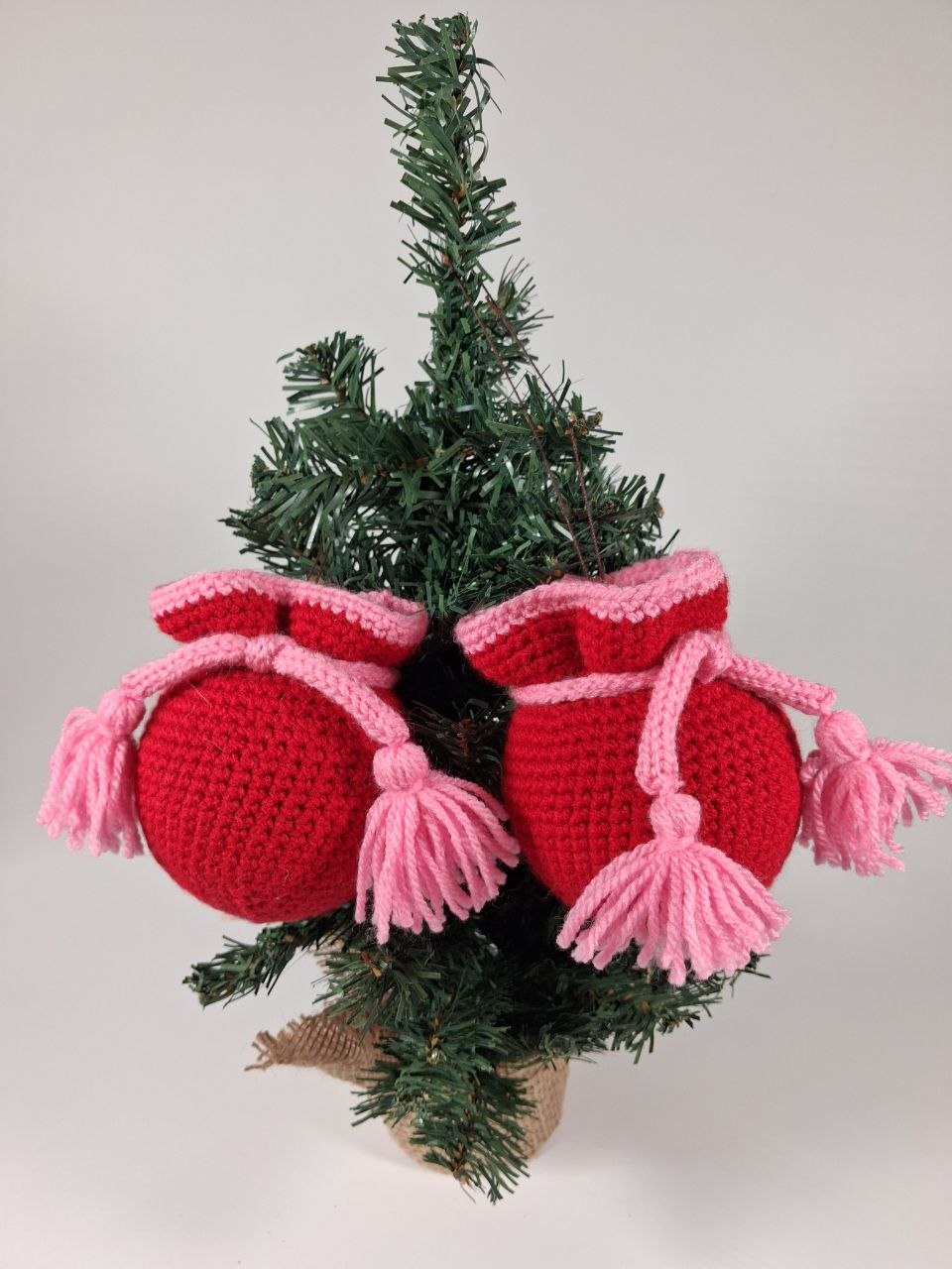 Gift Sack Crochet Christmas Bauble