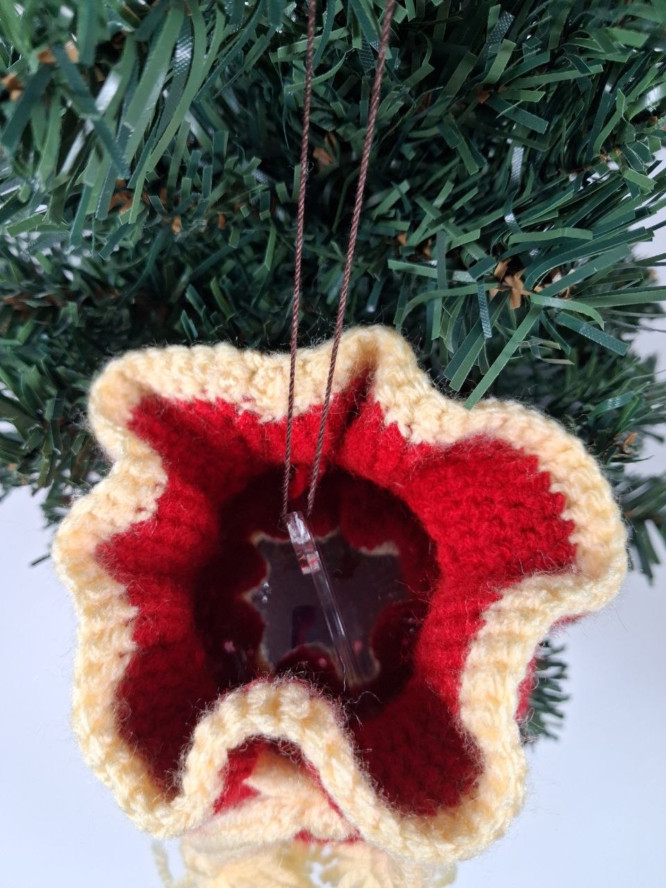 Gift Sack Crochet Christmas Bauble