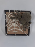Crochet Spider Web Wall Art