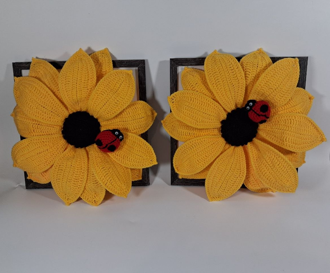 Crochet Sunflower